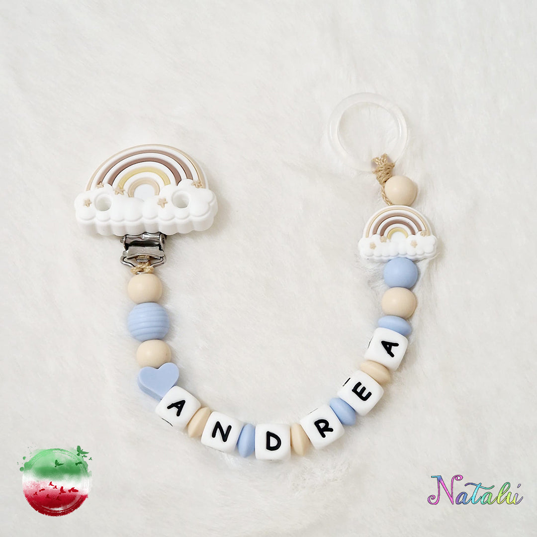 Chaîne de sucettes personnalisée Rainbow Cream
