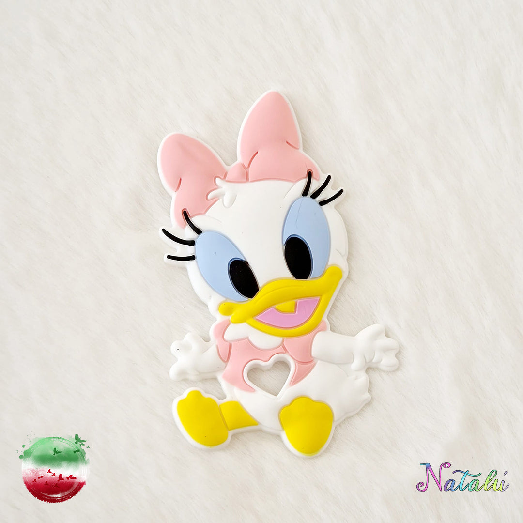 Catenella Portaciuccio Personalizzata Farfalla Rosa