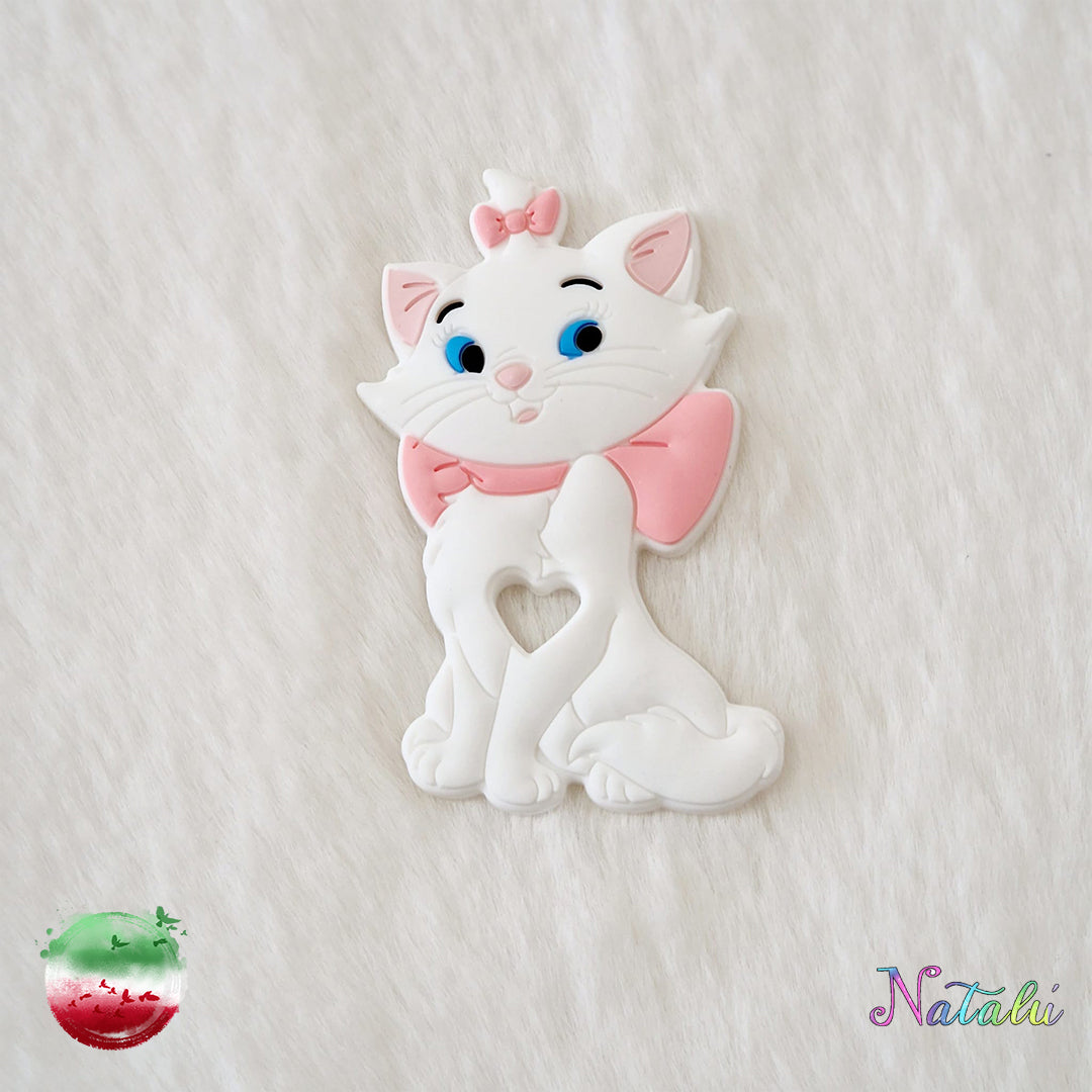 Rosa Minou personalisierte Schnullerkette