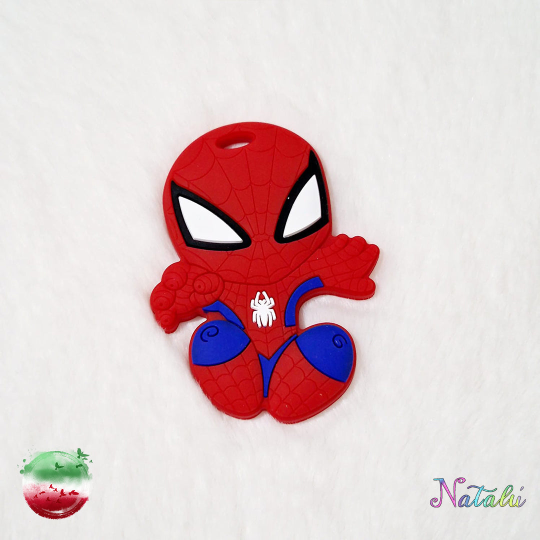 Personalisierte Spiderman-Schnullerkette