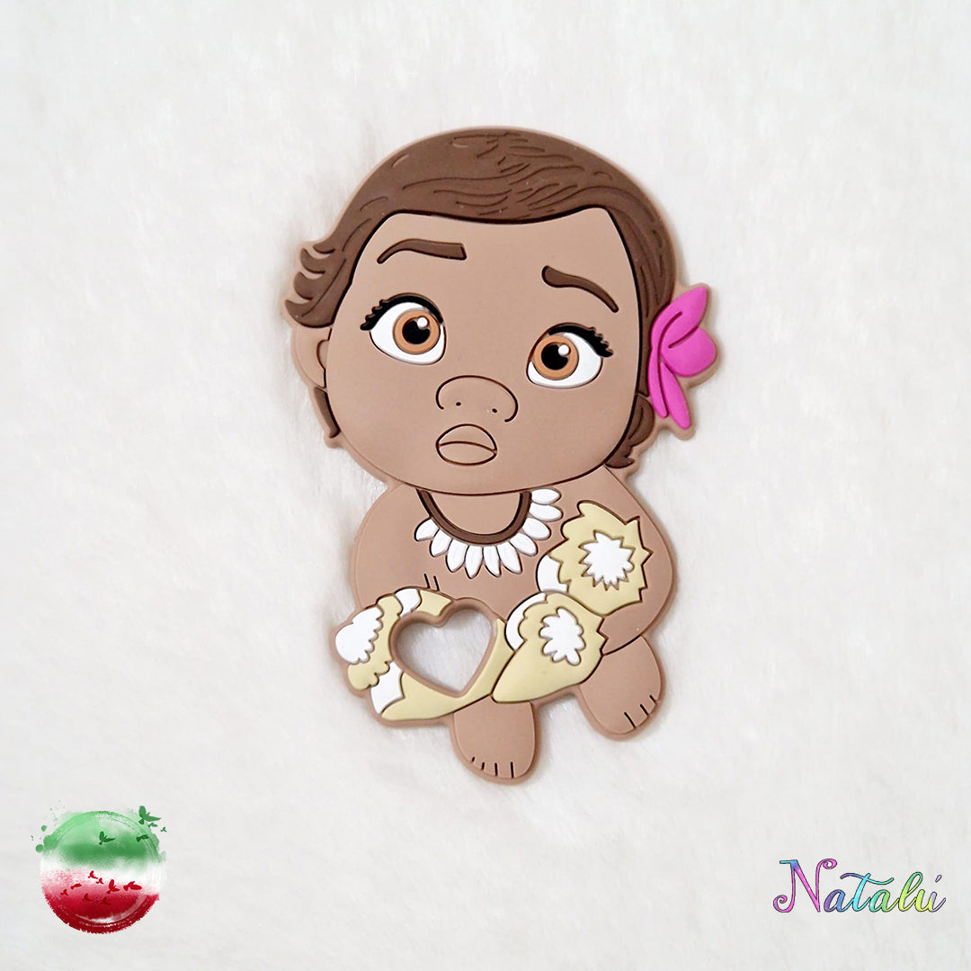 Vaiana personalisierte Schnullerkette