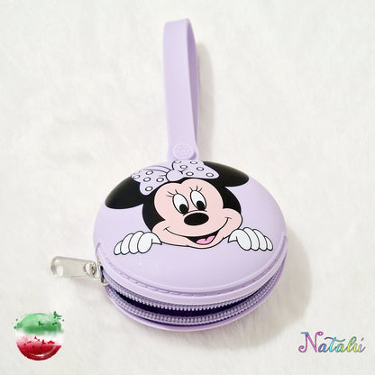 Astuccio Portaciuccio in Silicone Minnie Glicine