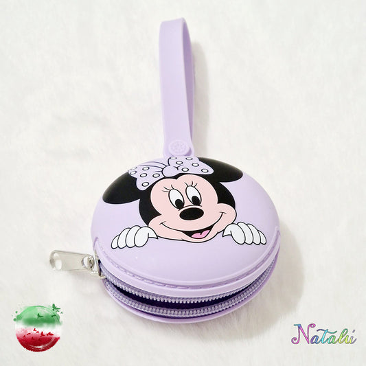 Étui à Sucette en Silicone Minnie Glicine