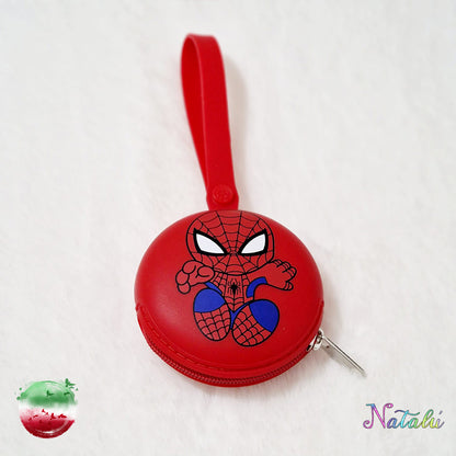 Étui à sucette en silicone Spiderman