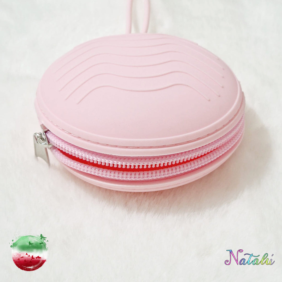 Pink Silicone Pacifier Case