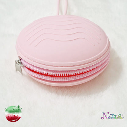 Astuccio Portaciuccio in Silicone Rosa