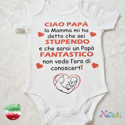 Body Personalizzato per Bimbi - Papà