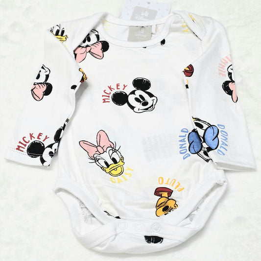 Body Neonato Disney Mickey Minnie Donald
