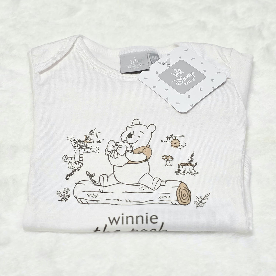 Body Neonato Disney Winnie the Pooh Bianco