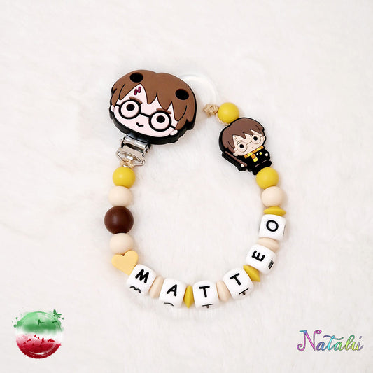 Personalized Harry Potter Pacifier Chain