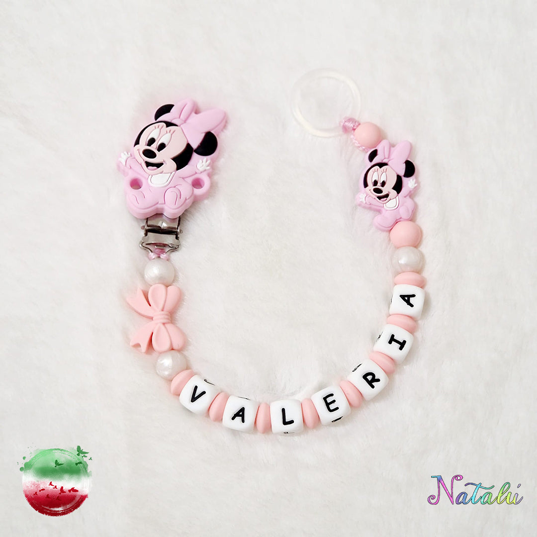 Personalized Minnie Sweet Pacifier Chain