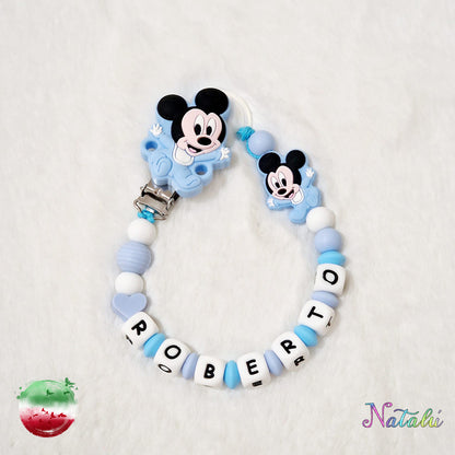 Personalized Mickey Mouse Sweet Pacifier Chain