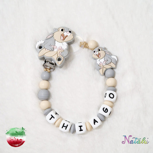 Tamburino Personalized Pacifier Chain