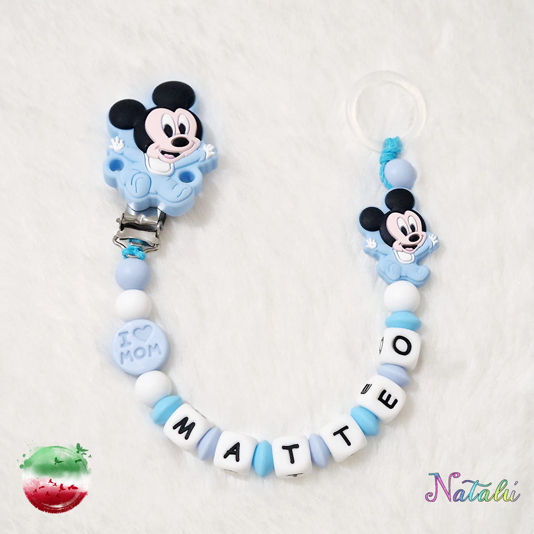 Personalized Mickey Mouse Sweet Pacifier Chain