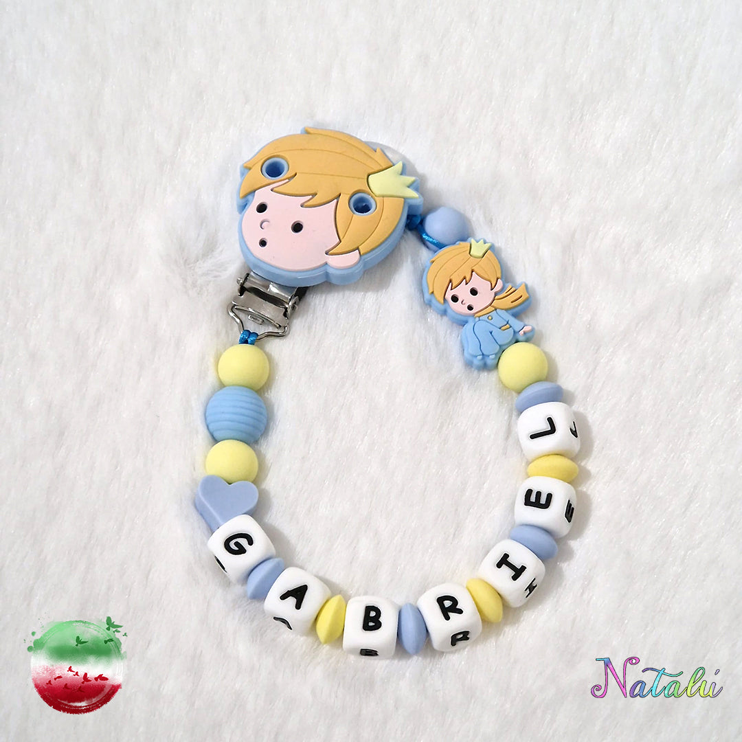 Personalized Little Prince Pacifier Chain