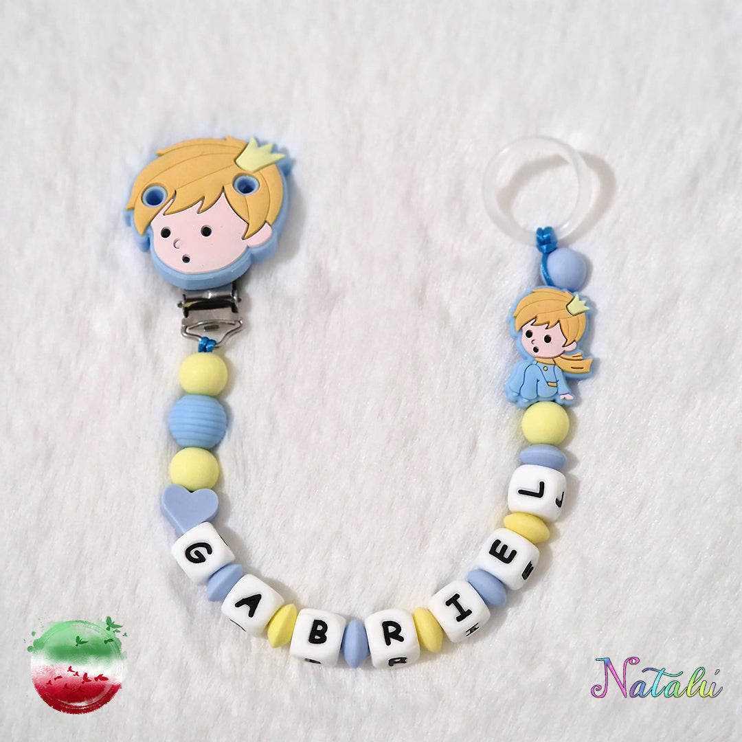 Personalized Little Prince Pacifier Chain