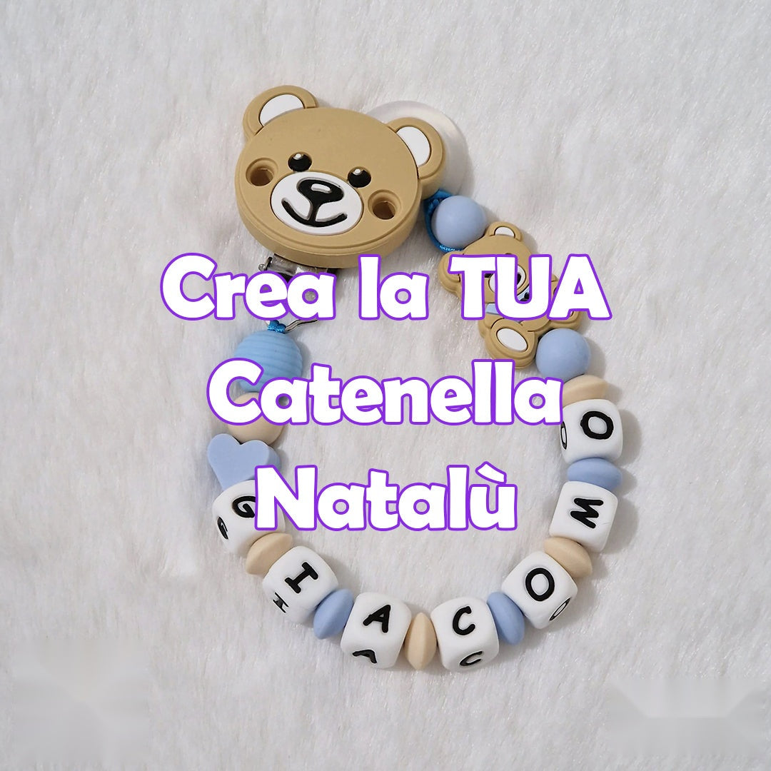 Crea la TUA Catenella Portaciuccio Personalizzata