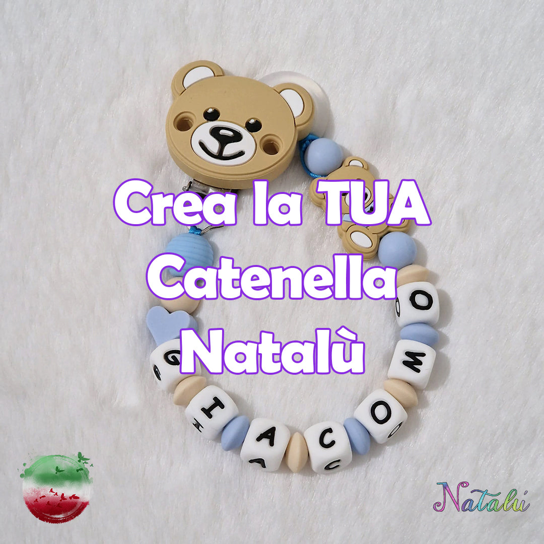 Crea la TUA Catenella Portaciuccio Personalizzata