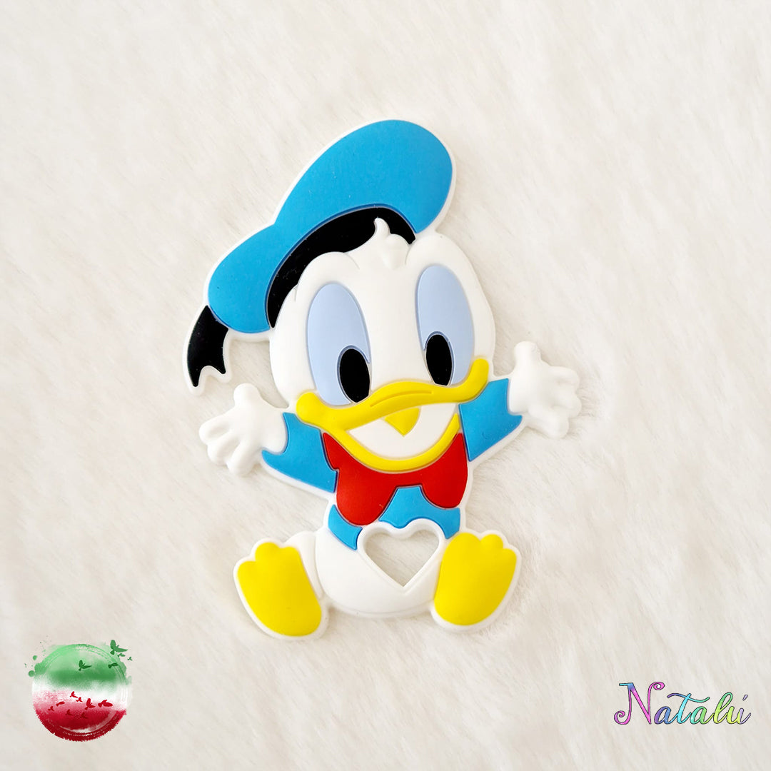 Personalisierte Donald Duck Schnullerkette