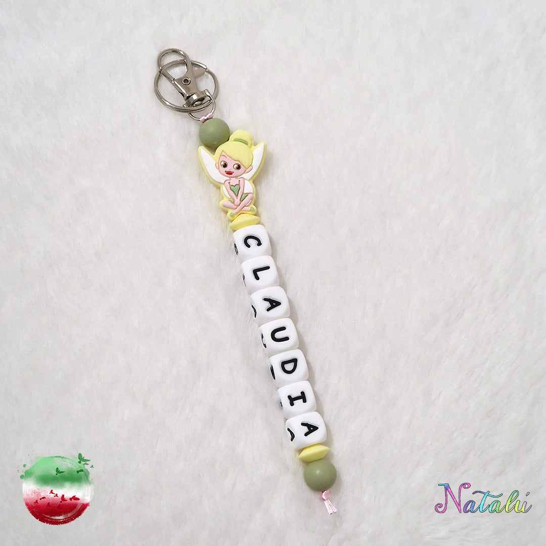 Personalized Tinker Bell Keyring