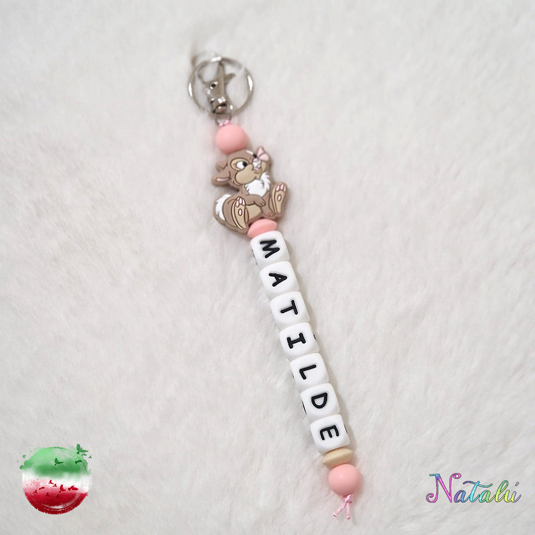 Tamburina Personalized Keyring